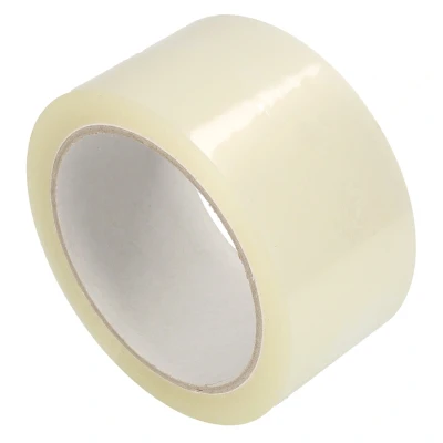 Afbeelding van Acryl Tape 50mm x 66 meter transparant