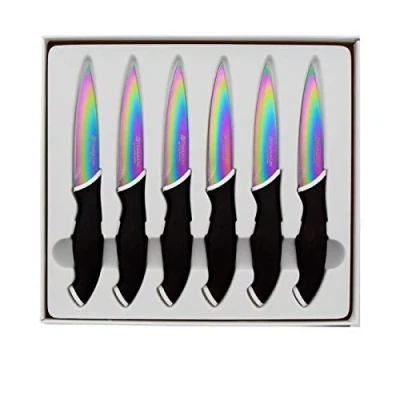 Afbeelding van Pradel Excellence CTI006 steakmessen, titanium coating, 6 stuks