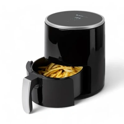 Afbeelding van Z SwissHome PETIT Luchtfriteuse, 2,5 l, 1200 W, digitaal display, instelbare temperatuur 80 200 C, timer 60 minuten, afneembare kookpan met teflon oververhittingsbeveiliging
