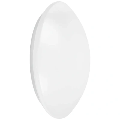 Afbeelding van Ledvance surface circular led 24w 1920lm 4000k sensor cri80 120graden ip44 opbouw beh wit staal xh 400x120mm 4058075618121