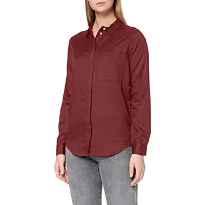 Afbeelding van Kings of Indigo Taja blouse voor dames, bruin (Rust 7506), M