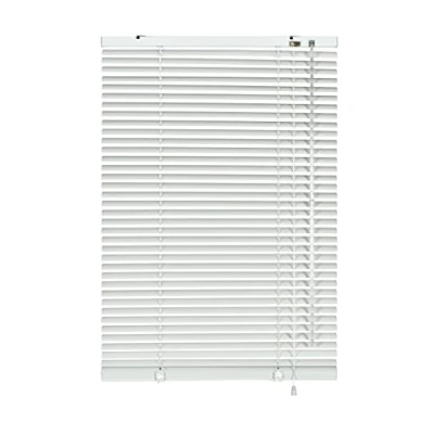 Afbeelding van Gardinia aluminium jaloezie om vast te klemmen, privacybescherming, alle montageonderdelen inbegrepen, jaloezie, wit, 135 x 175 cm (BxH)