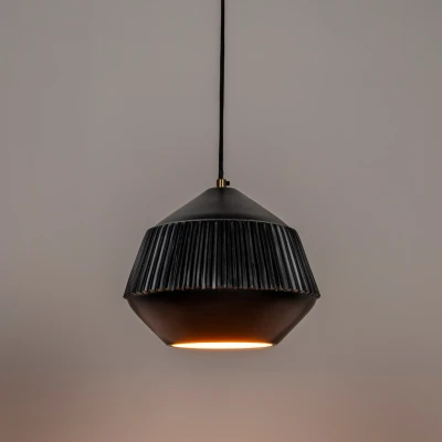 Afbeelding van Maison Bobby Hanglamp Aysa Wide Zwart