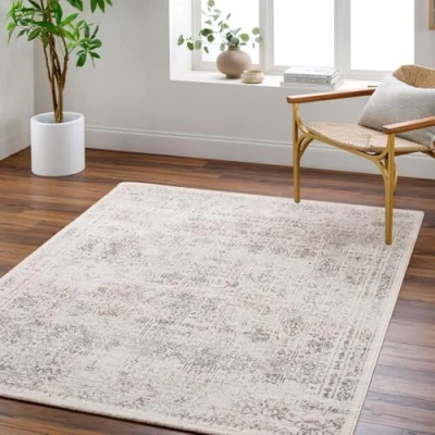 Afbeelding van SURYA tapijt Vintage oosters design VICKY Grijs/bruin