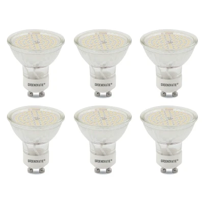 Afbeelding van GU10 LED Spot SMD 5W Warm Wit 6 Pack
