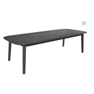 Afbeelding van Tuintafel Max&amp;Luuk Lennon Teak Charcoal Finish 280 x 110 76 cm