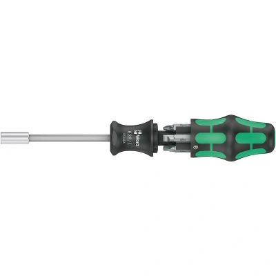 Afbeelding van Wera 05051512001 schroevendraaier met bitmagazijn, Kraftform Kompakt 27 Imperial Set 1, 7 delig