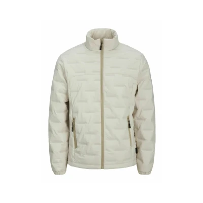 Afbeelding van JACK&amp;JONES JCOSONIC Stand Collar Jacket SN Gewatteerde jas, Moonbeam, S, maanbeam, S