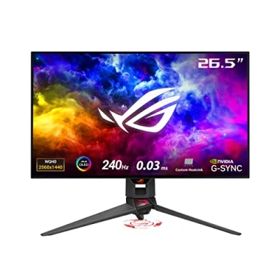 Afbeelding van Asus Rog Swift Pg27aqdm 26.5 Inch 2560 X 1440 (quad Hd) Oled paneel 0.03 Ms 240 Hz