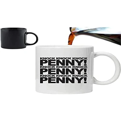 Afbeelding van Knock Penny Leuke nieuwigheid thee koffie drinken mok cup