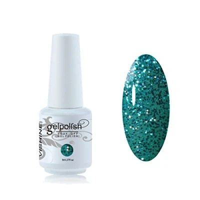 Afbeelding van Vishine Soak Off nagellak 8ml, semi permanent, UV, LED, gel, manicure, onderlak, donkerroze (1487)
