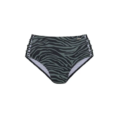 Afbeelding van Venice Beach Highwaist Bikinibroekje, Dames, Maat: 44, Schwarz oliv