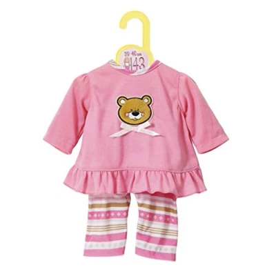 Afbeelding van Dolly Moda Pyjama Poppenkleding 43 cm