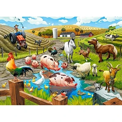 Afbeelding van Castorland Puzzel 70 stukjes Life on the Farm