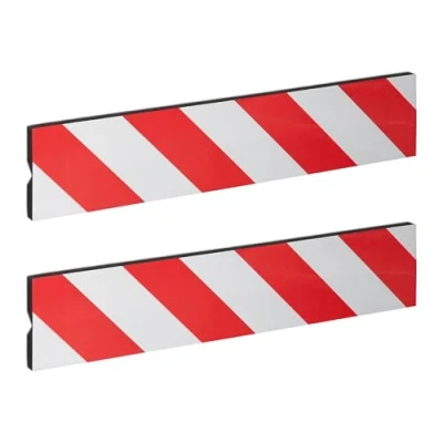 Afbeelding van Relaxdays stootrand garage set van 2 hoek deurbeschermer auto stootstrip autodeur