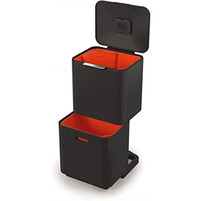 Afbeelding van Joseph Totem Max prullenbak 60 liter Zwart