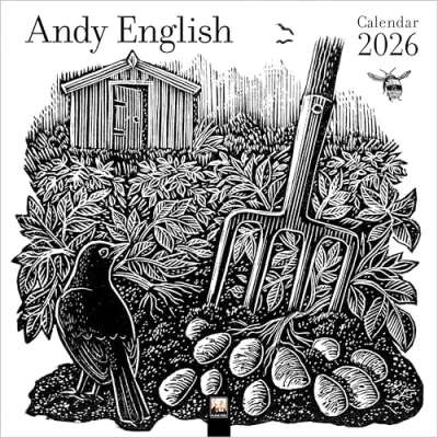 Afbeelding van Andy English Wall Calendar 2026 (Art Calendar)