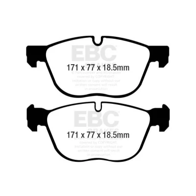 Afbeelding van Remblokkenset, schijfrem EBC Brakes DP41938R