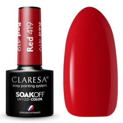 Afbeelding van CLARESA gellak ROOD 419 5g