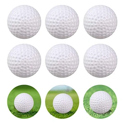 Afbeelding van KOFULL Oefen golfballen, 24 stuks, plastic ballen voor ballenbak, oefenbal, holle, binnenplaats, kinderen, babyspel, leuke zwembadballen, set van stuks