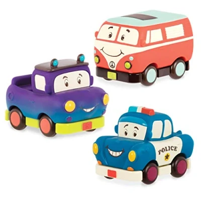 Afbeelding van Mini Wheeee ls! Pull back Police set