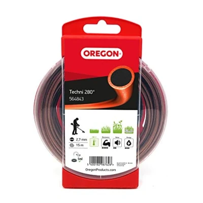 Afbeelding van Oregon Techni hittebestendige maaidraad voor te lang gras en onkruid 2.7 mm x 15 M