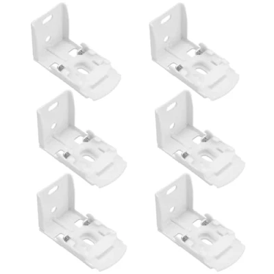 Afbeelding van LT Easiyl 6Pcs Buis Diameter 48X29Mm Vouwgordijnen Push Lente Beugel Voor Gezicht Bevestiging Side Winder Hoofd Rail Luiken Rolgordijn Beugels