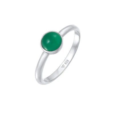 Afbeelding van Elli Statement Piece Ring, Dames, Maat: 54, Silber