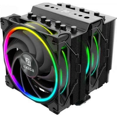 Afbeelding van Akasa SOHO H7 Processor Luchtkoeler 12 cm Zwart 1 stuk(s)