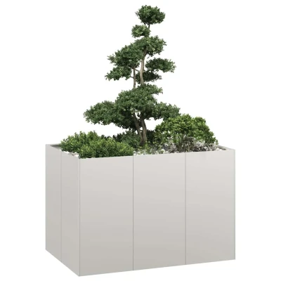 Afbeelding van Plantenbak 120x80x80 cm roestvrij staal