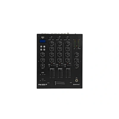 Afbeelding van Omnitronic PM 322P 3 Channel DJ Mixer met Bluetooth &amp; USB speler