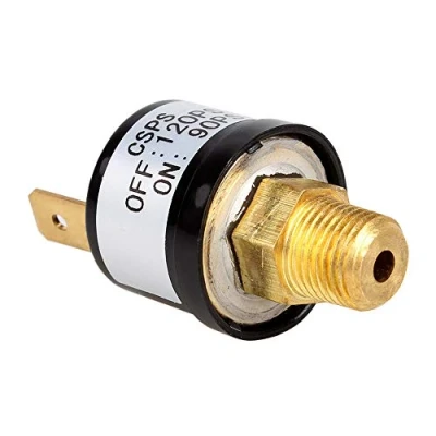 Afbeelding van Mintice 12V Heavy Duty PSI drukregelaar klep luchtcompressor hoorn pomp auto trein regelaar 90 120psi