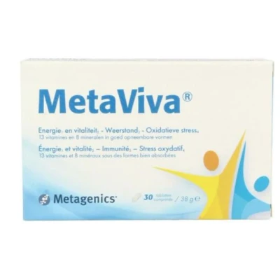 Afbeelding van Metagenics Metaviva Tabletten 30TB