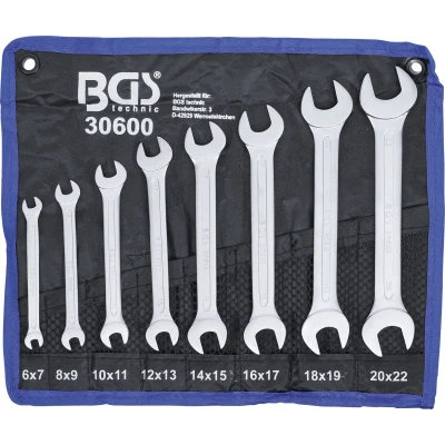 Afbeelding van BGS Steeksleutelset 6 22 mm 8 delig