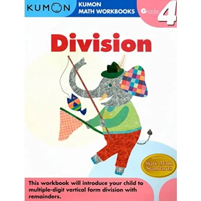 Afbeelding van Grade 4 Division (Kumon Math Workbooks)