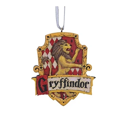Afbeelding van Nemesis Now Harry Potter Gryffindor Wapen Hangende Kerstboomversiering 8cm