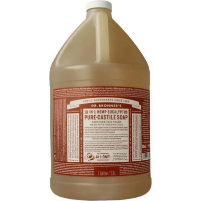 Afbeelding van Dr Bronners Liquid Soap Eucalyptus, 3785 ml