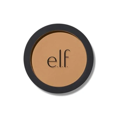 Afbeelding van e.l.f. Tan O&#039; Clock Primer Infused Bronzer, Langdurige &amp; Budge proof make up, licht en op te bouwen, glad eenvoudig in gebruik, veganistisch dierproefvrij
