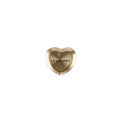 Afbeelding van Le Creuset Figurale Hartknop, Groot, 45mm, Licht Goud