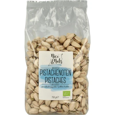 Afbeelding van Nice &amp; Nuts Pistache geroosterd en gezouten 750 g