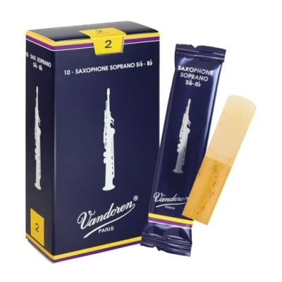 Afbeelding van Vandoren Classic Sopransaxofoon 2 doos met 10 rieten Riet voor sopraan saxofoon