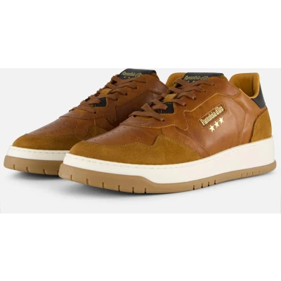Afbeelding van Pantofola d&#039;Oro Sneakers laag, Heren, Maat: 43, Cognac Leer