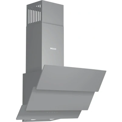 Afbeelding van Wiggo WE D533G(G) Schuine Afzuigkap 50cm Grijs Triple Glas