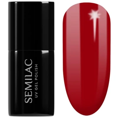 Afbeelding van Semilac UV nagellak Hybrid 345 Gorgeous Red 7ml collectie Valentines