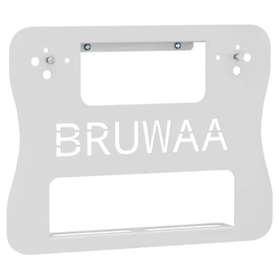 Afbeelding van bruwaa Wandhouder inclusief kabelmanagement voor AVM FritzBox Router 7590 AX 6660 Cable 7530 5530 8850 6850 6890 7490