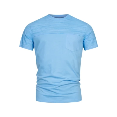 Afbeelding van Indicode Jeans Springs Tshirt print, Heren, Maat: Small, Alaska blue