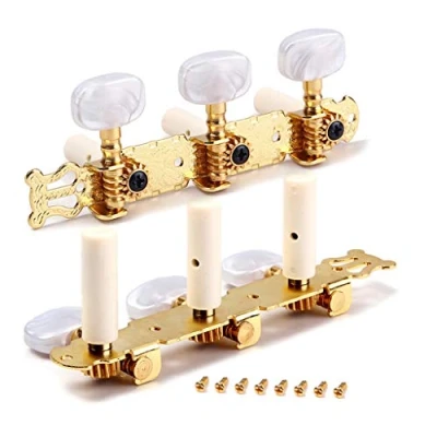 Afbeelding van Alnicov Gitaar Tuners 2 Stks Klassieke Tuning Pegs Sleutels Machine Heads