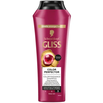 Afbeelding van Gliss Kur Shampoo color protect &amp; shine 250 Milliliter