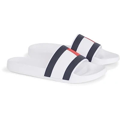 Afbeelding van Tommy Hilfiger FLAG Badslippers, Heren, Maat: 45, Ybr Kunststof