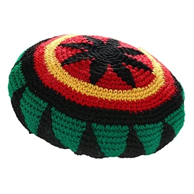 Afbeelding van 1/2 Stks Wol Gebreide Rasta Hoed Reggae Jamaicaanse Cap Kleurrijke Beanie Schedel Slouchy Baggy Winter Herfst